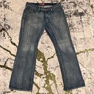 Express men’s jeans 34x32 Rocco slim fit boot cut